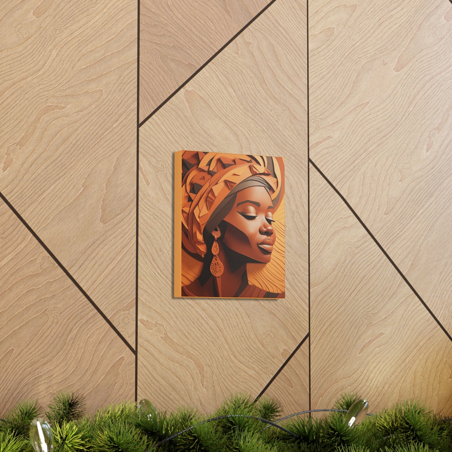 Copper Queens (Ebony) - Canvas Print