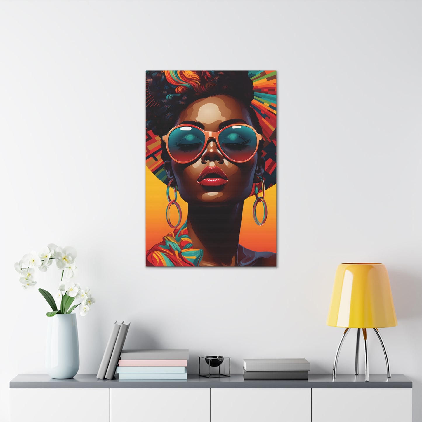 Kente Kouture (Lorraine) - Canvas Print