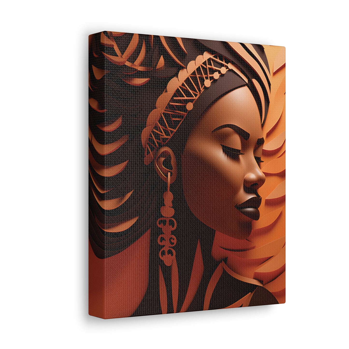 Copper Queens (Nia) - Canvas Print