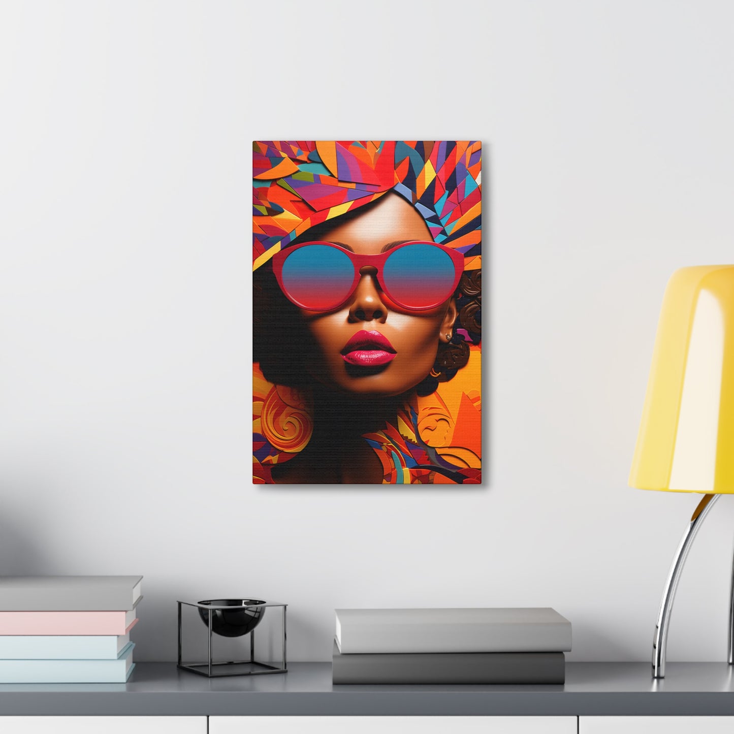 Kente Kouture (Aaliyah) - Canvas Print