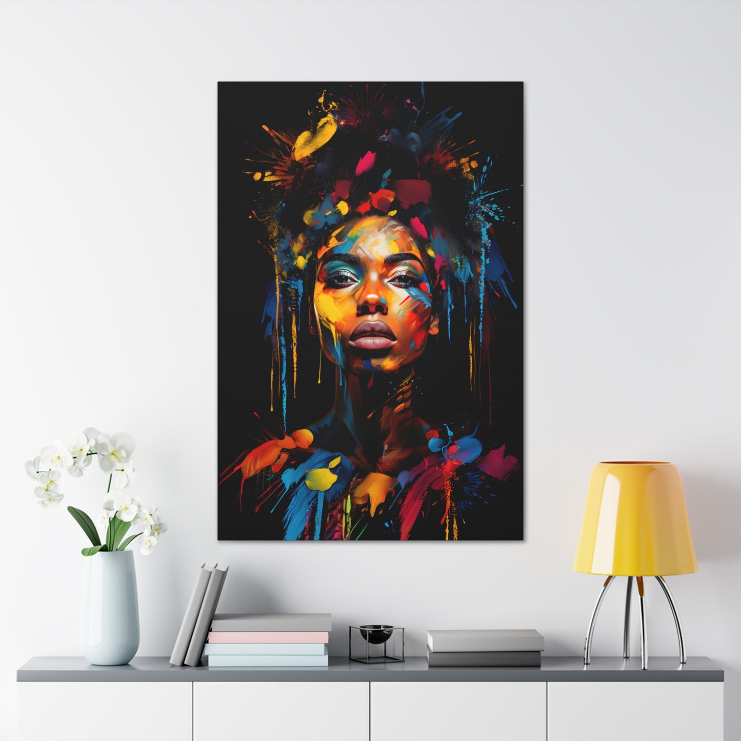 Splatter of Soul (Monet) - Canvas Print