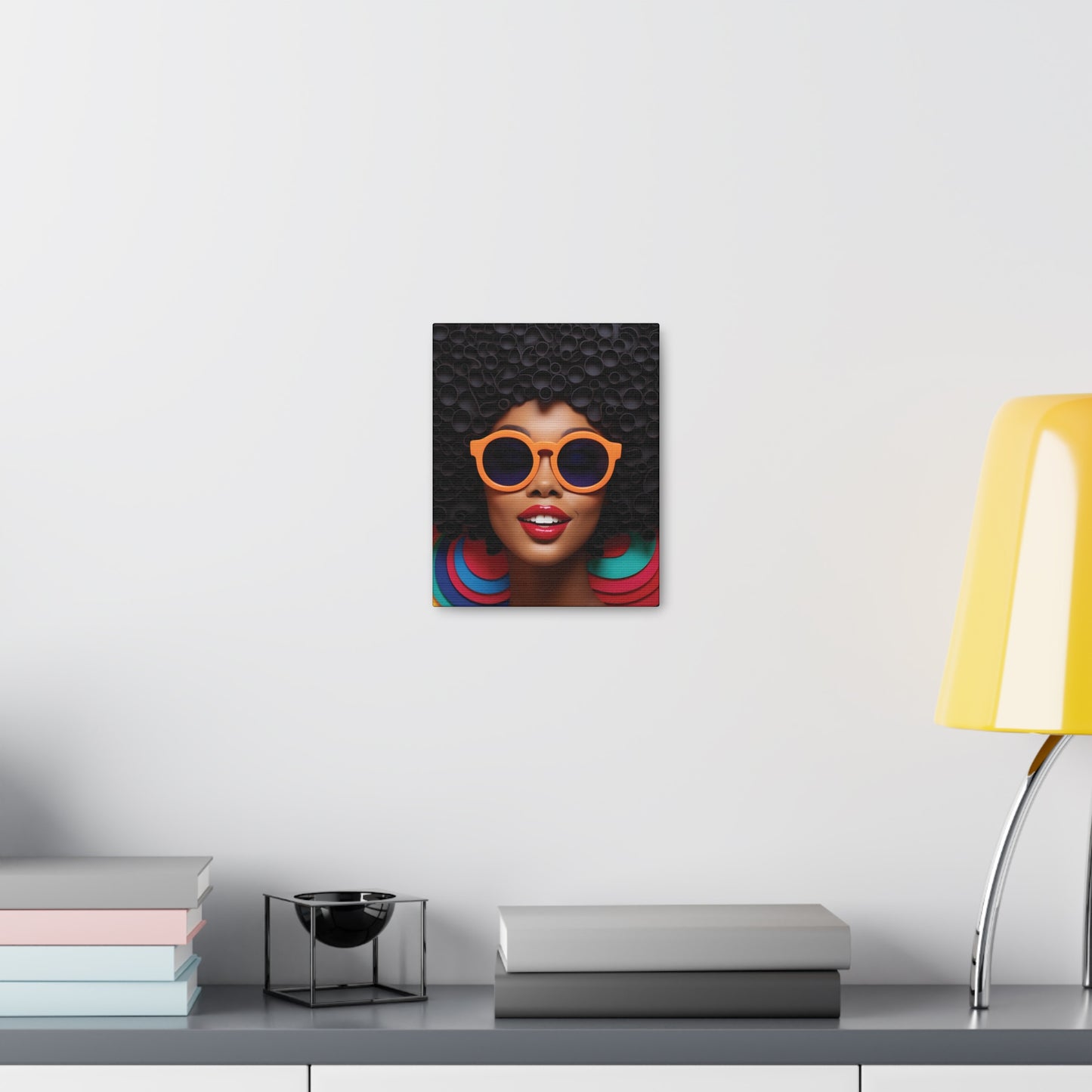 Bold Shades of Beauty (Ayanna) - Canvas Print