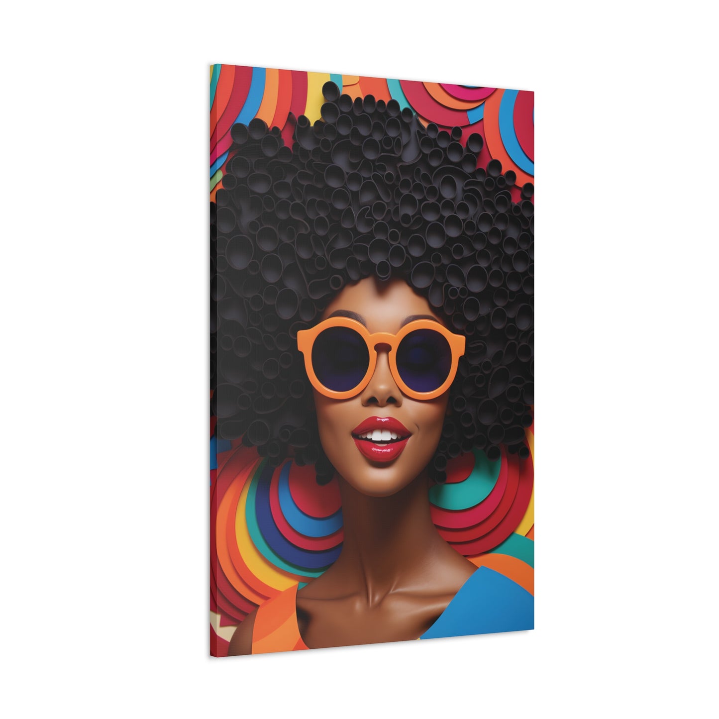 Bold Shades of Beauty (Ayanna) - Canvas Print