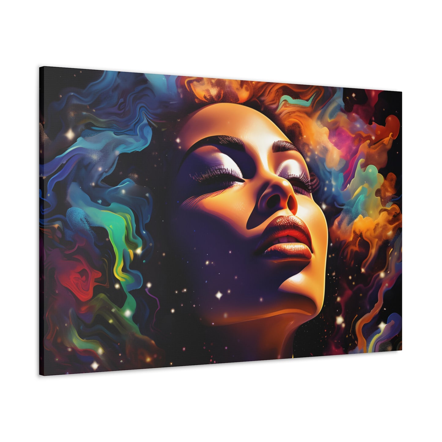 Cosmic Color & Cloudscapes (Lyrica)  - Canvas Print