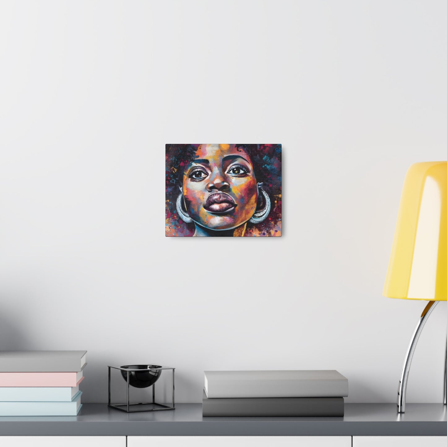 Abstract Africana (Kali) - Canvas Print