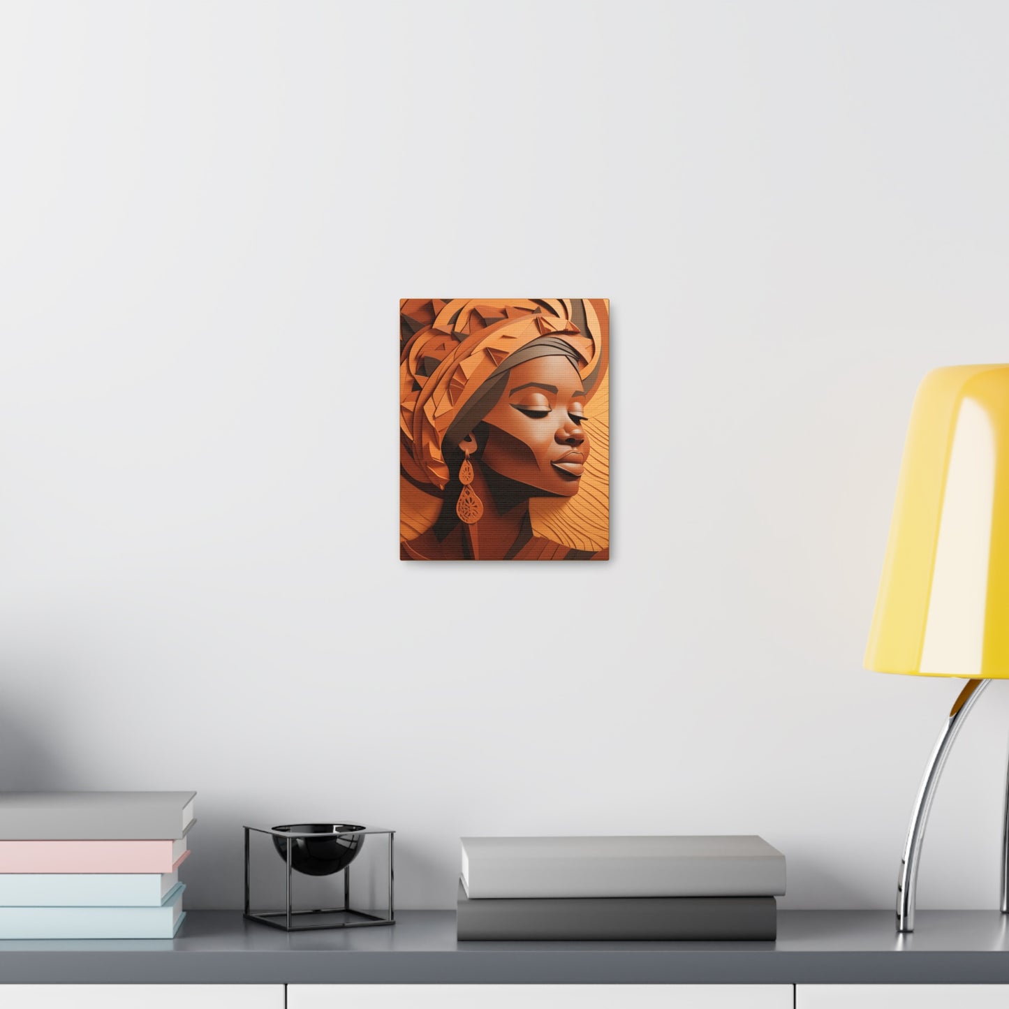 Copper Queens (Ebony) - Canvas Print