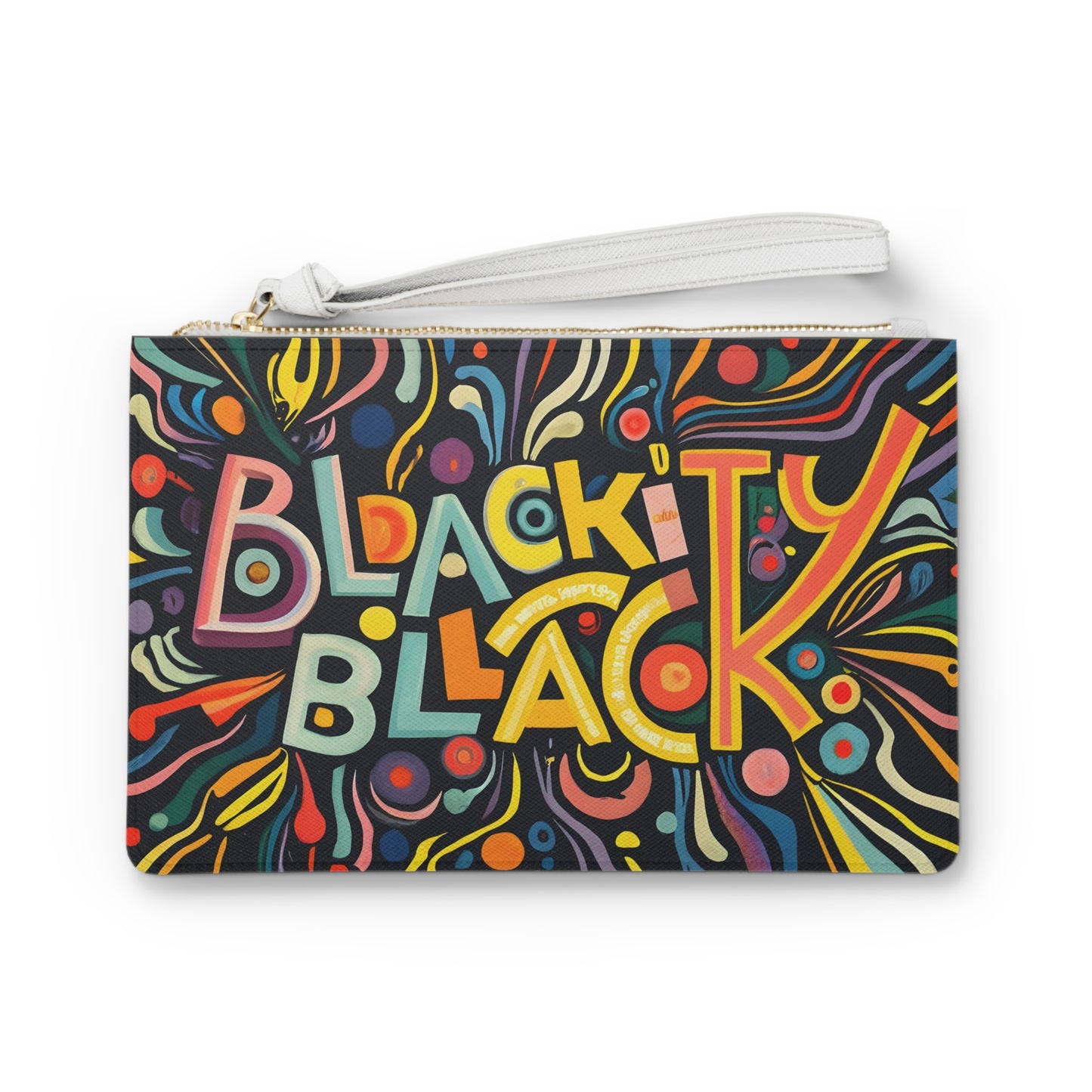 Blackity Black - Clutch Bag