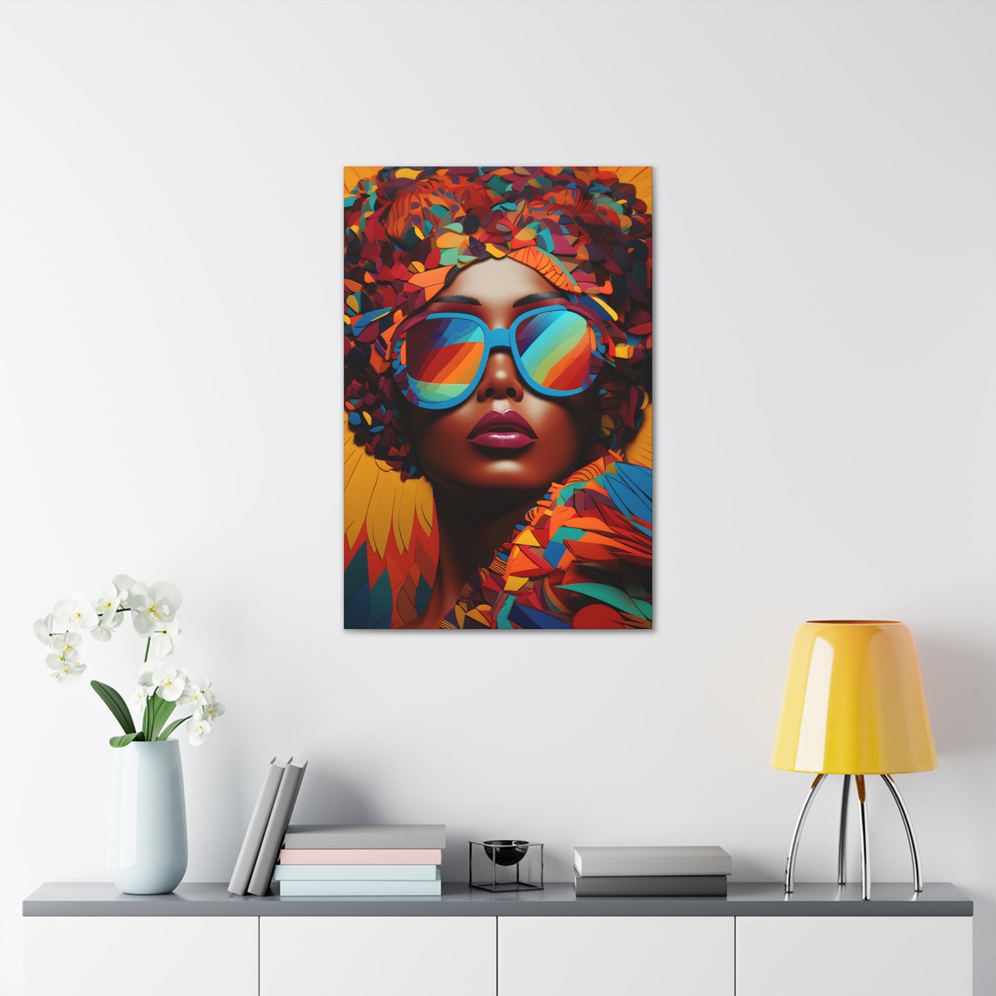 Kente Kouture (Nubia) - Canvas Print