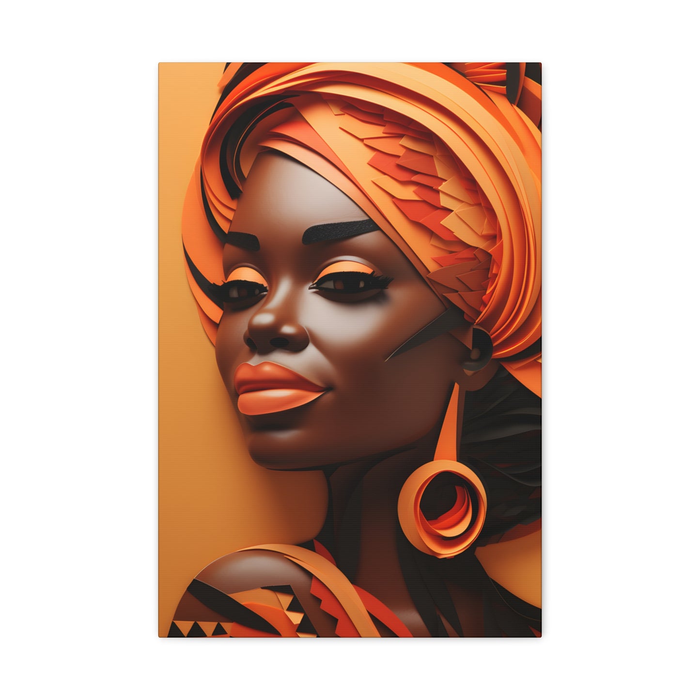 Copper Queens (Amara) - Canvas Print