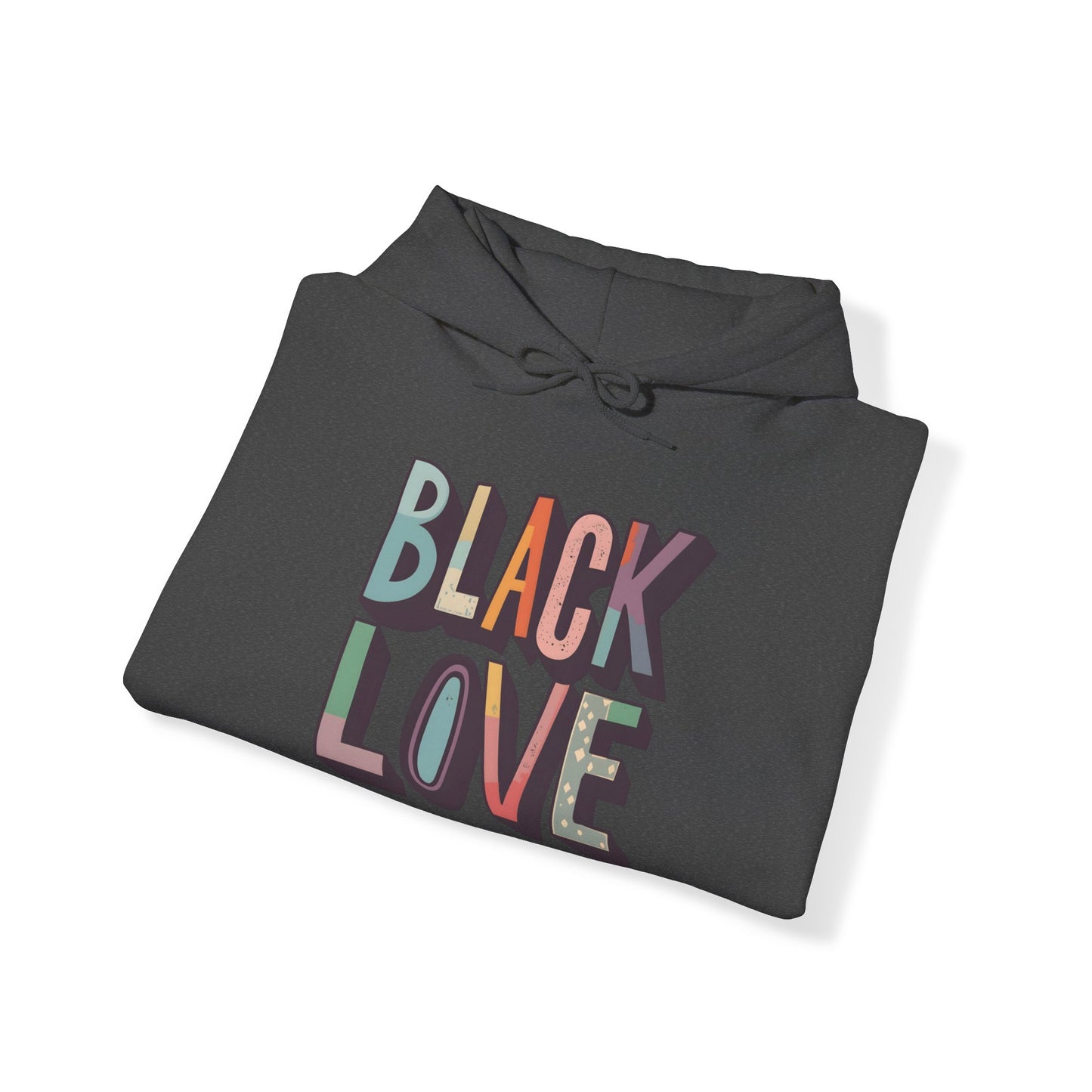 Black Love (Multicolor) - Unisex Heavy Blend™ Hooded Sweatshirt