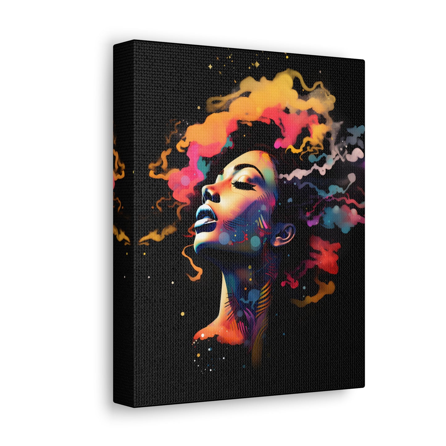 Cosmic Color & Cloudscapes (Stella)  - Canvas Print