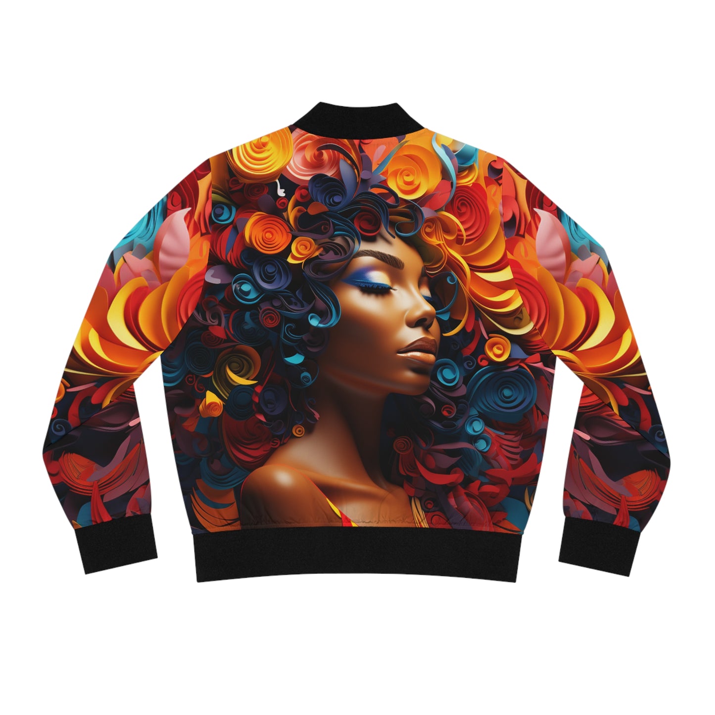 Black Beauty (Jamila) - Women's Bomber Jacket