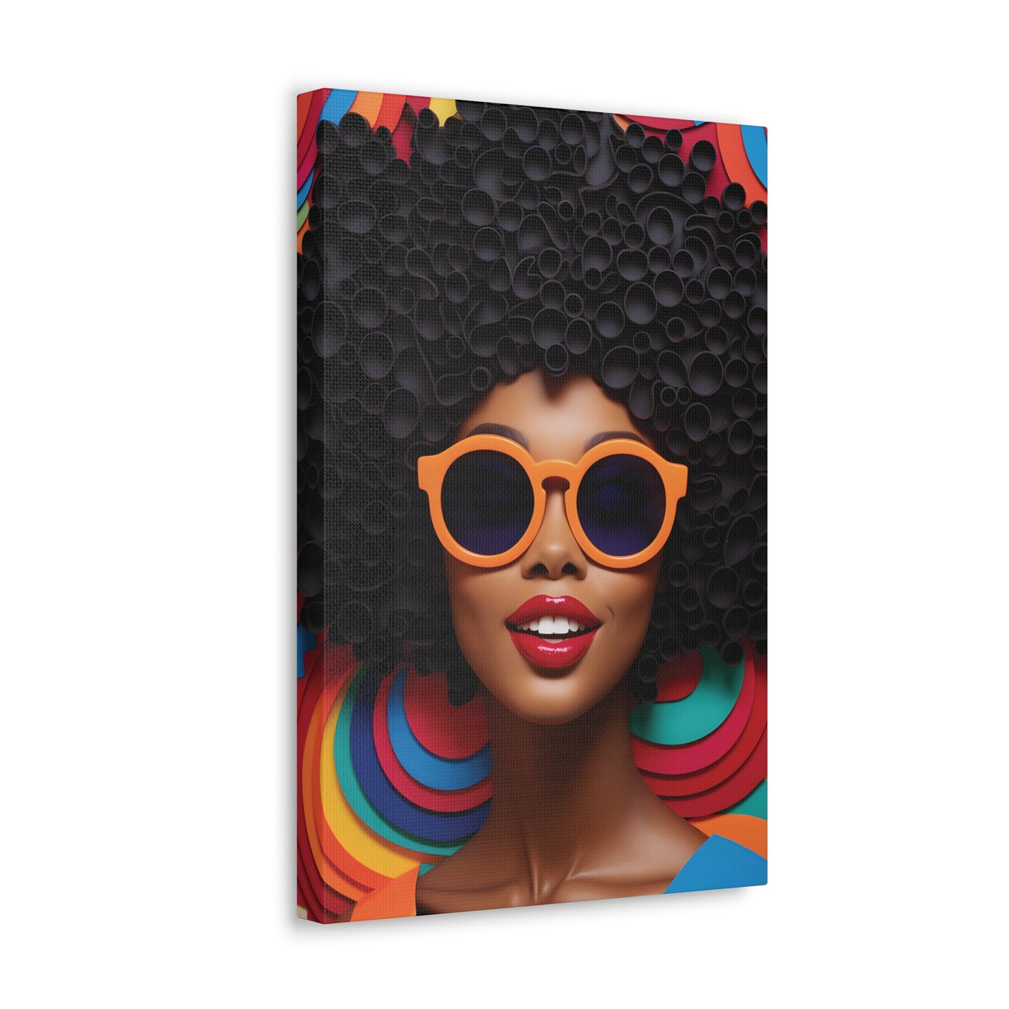 Bold Shades of Beauty (Ayanna) - Canvas Print