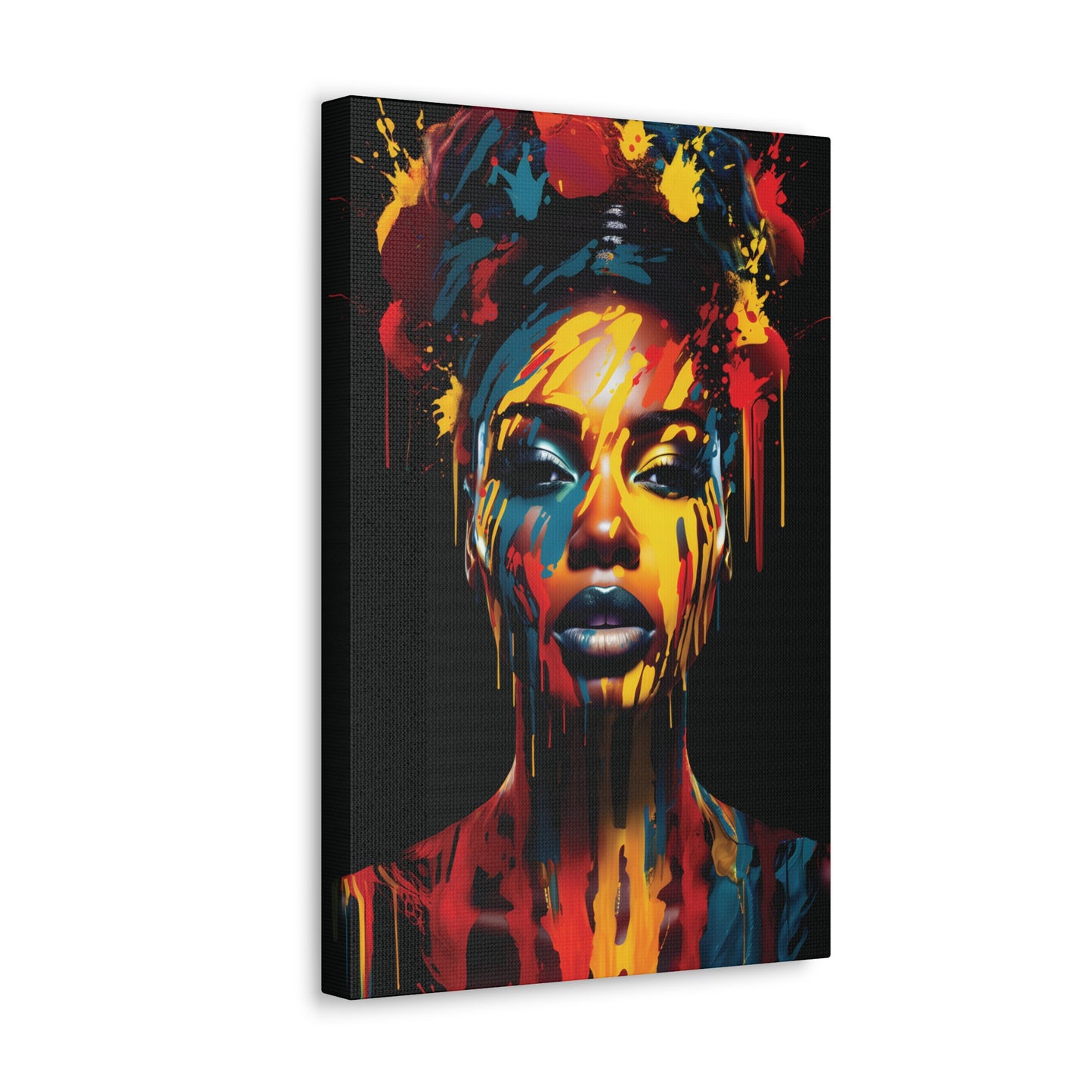 Splatter of Soul (Sanaa) - Canvas Print