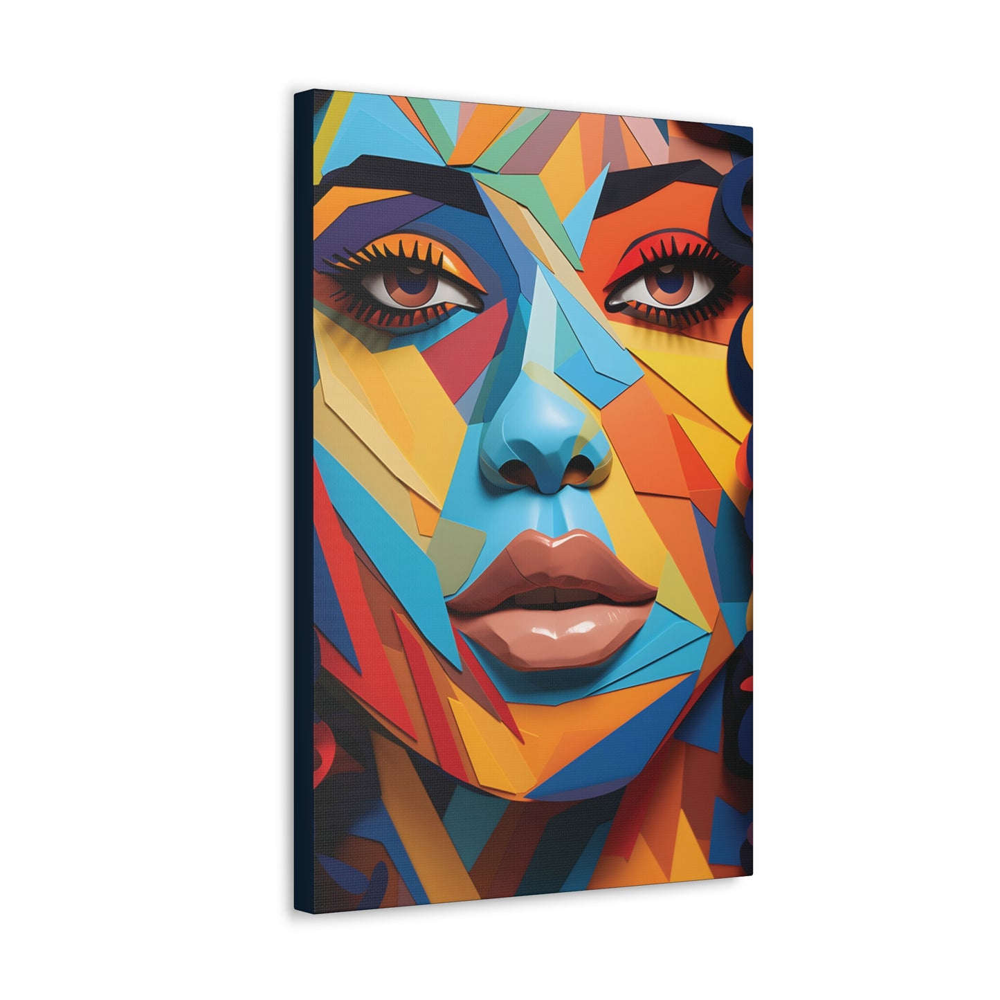 Melanated Mosaic (Whitney) - Canvas Print