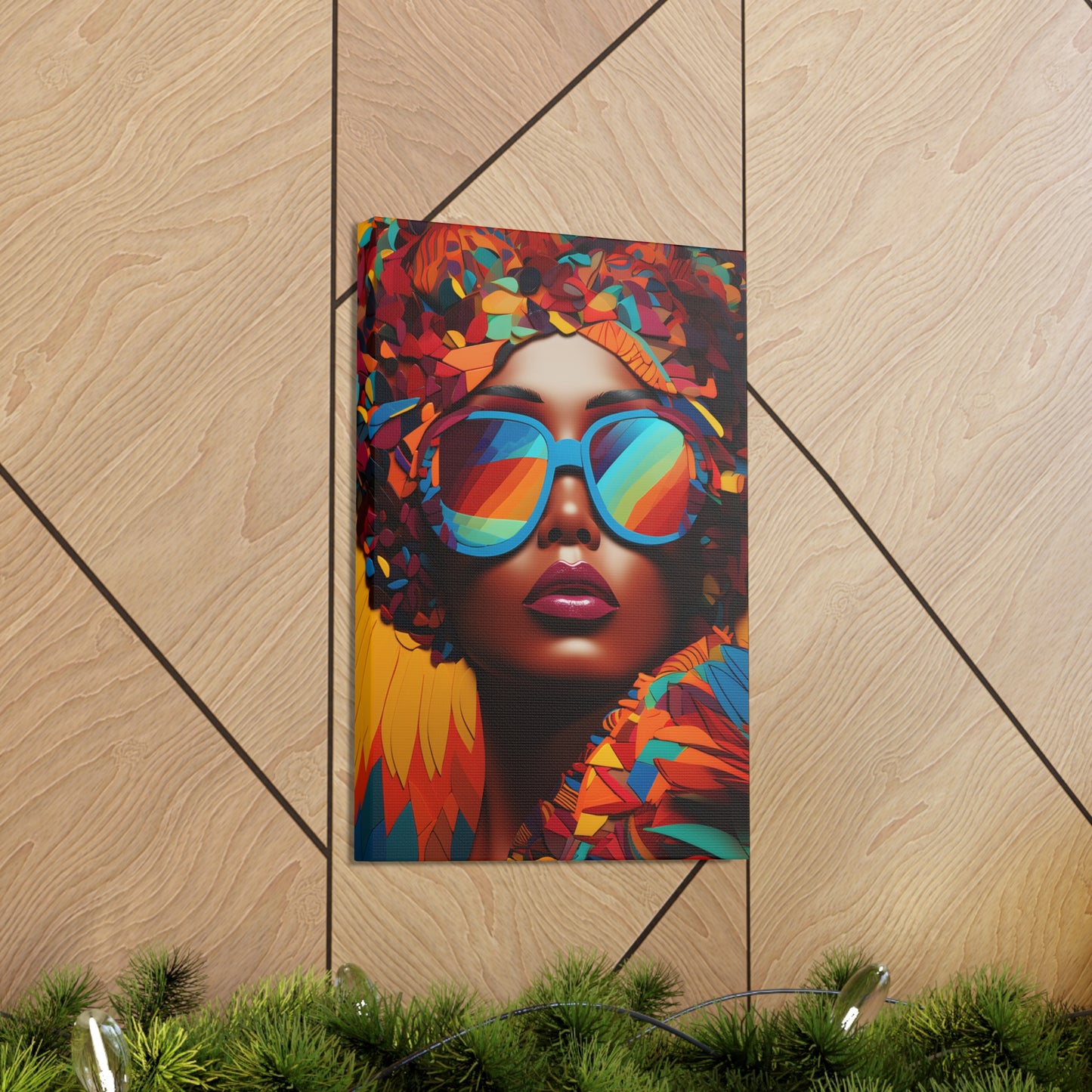 Kente Kouture (Nubia) - Canvas Print