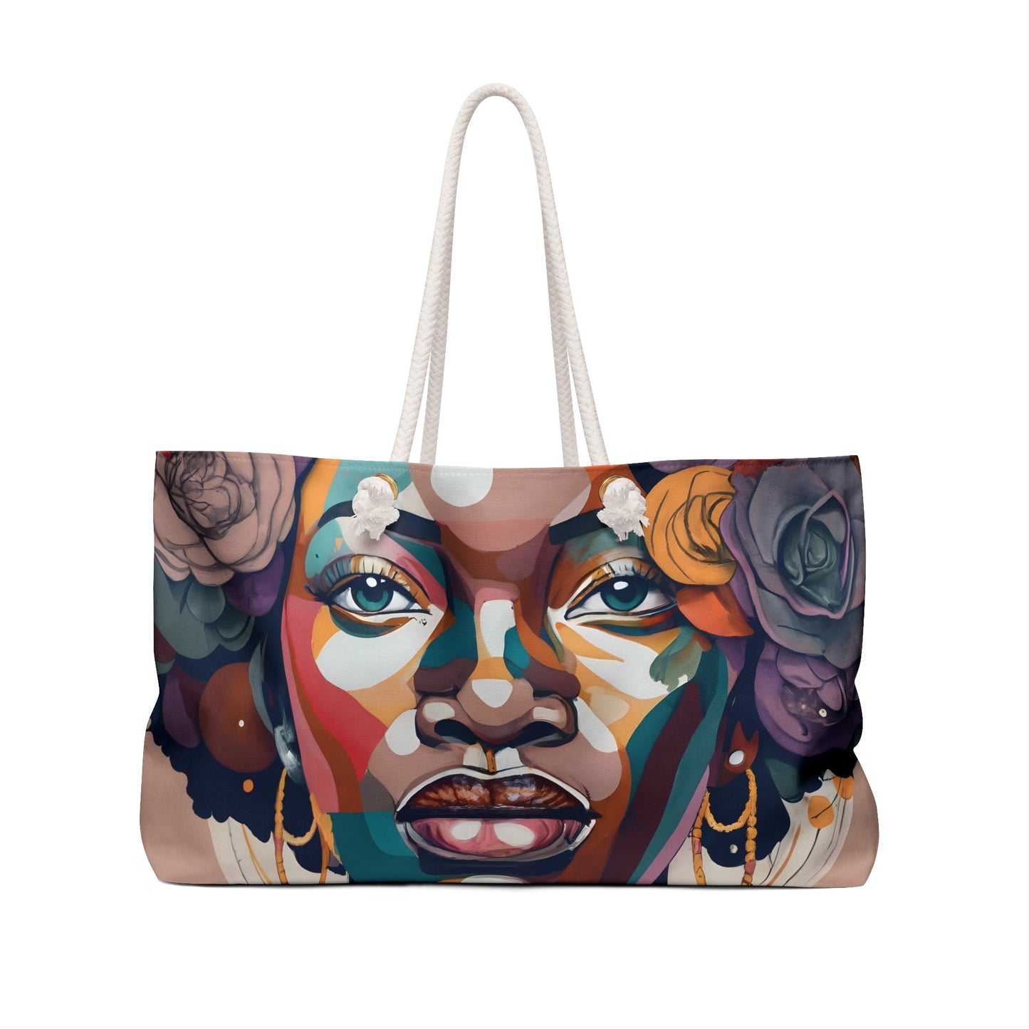 Abstract Africana (Jasmine) - Everyday Tote Bag