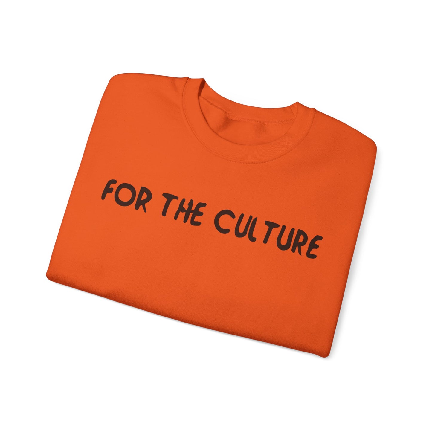 For The Culture (Black Text) - Crewneck Sweatshirt