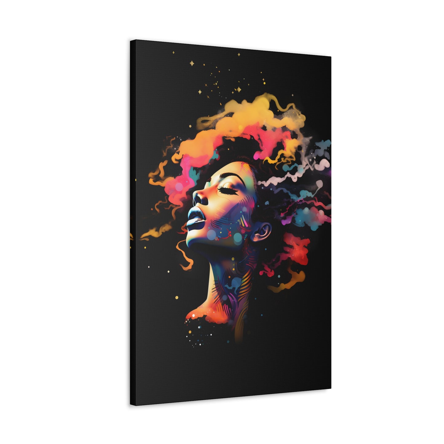 Cosmic Color & Cloudscapes (Stella)  - Canvas Print