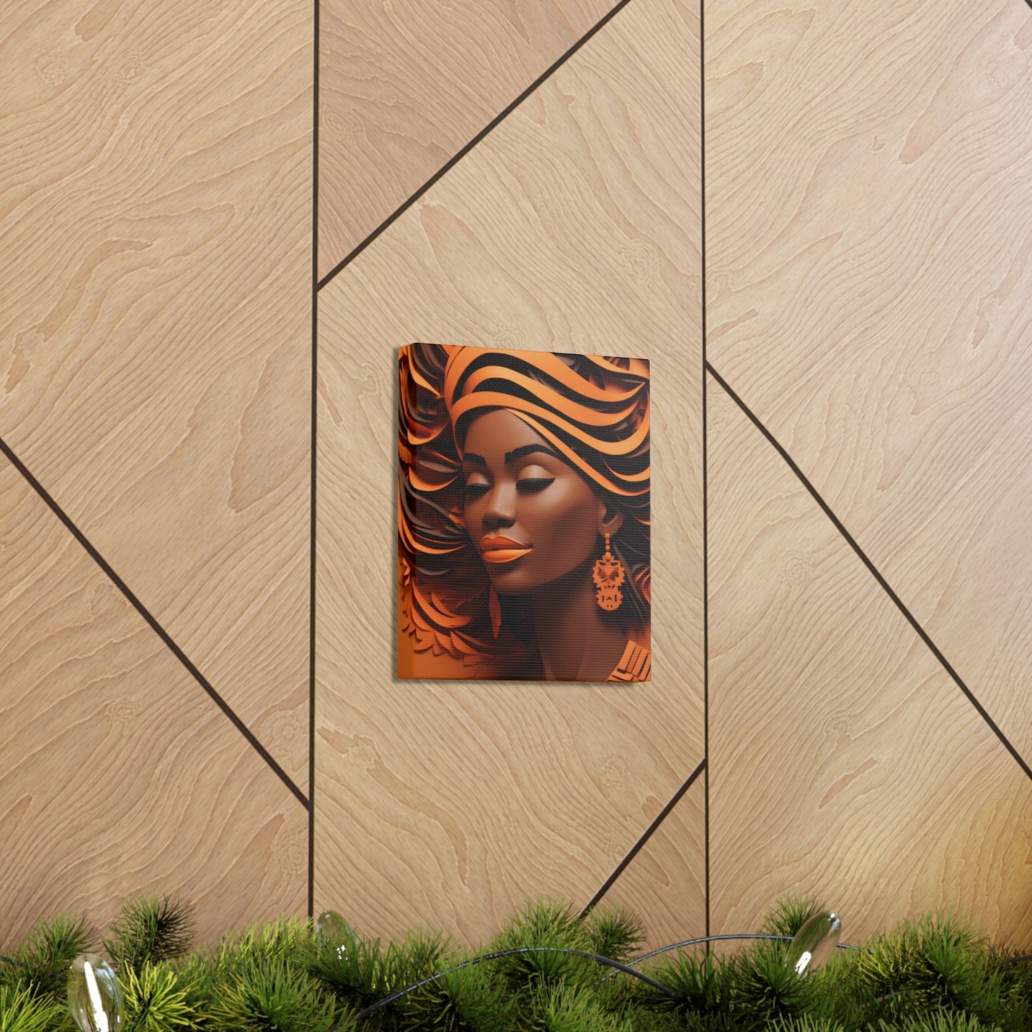 Copper Queens (Naomi) - Canvas Print