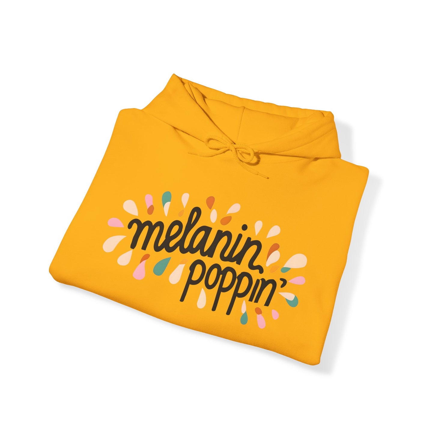 Melanin Poppin - Heavy Blend™ Hooded Sweatshirt