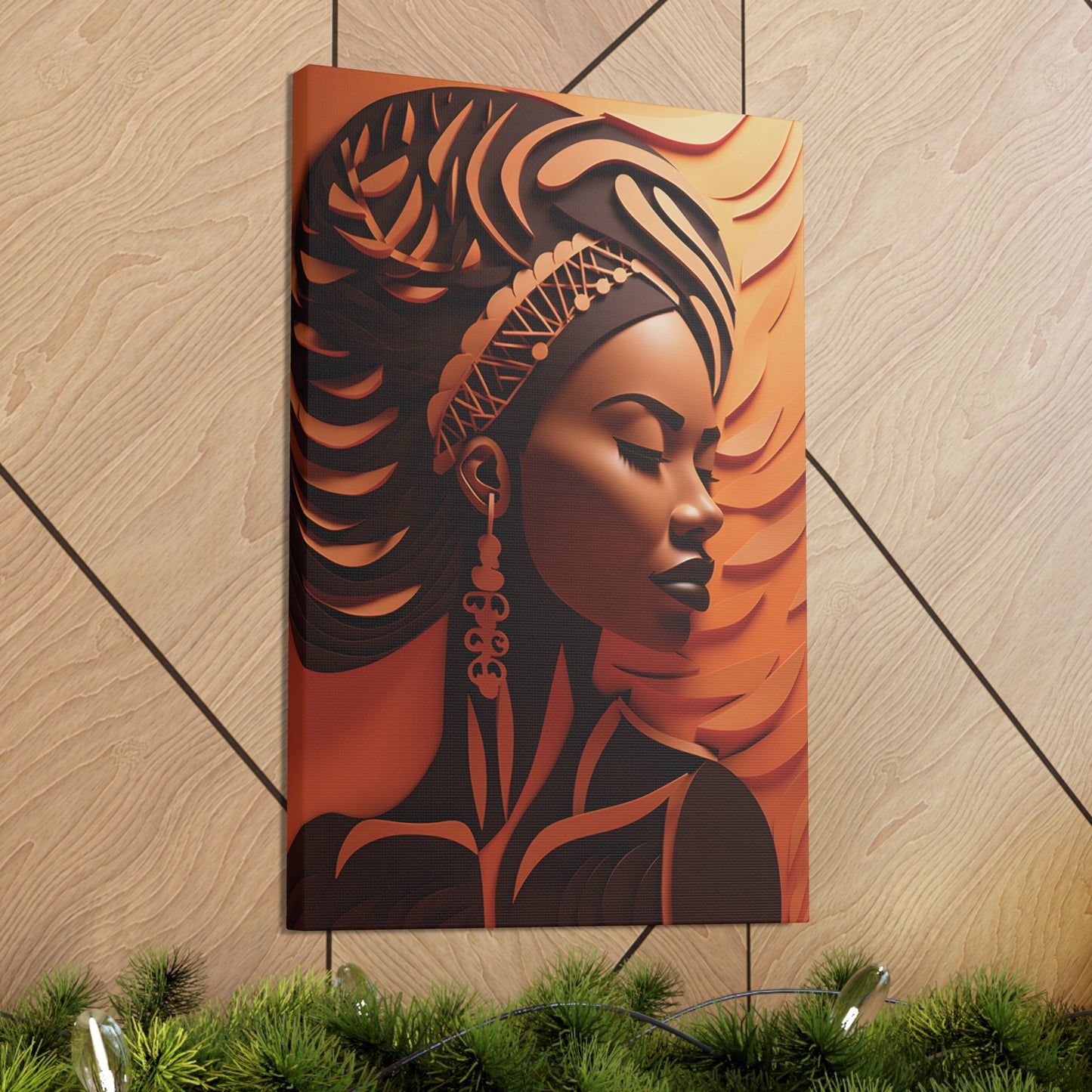 Copper Queens (Nia) - Canvas Print