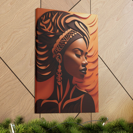 Copper Queens (Nia) - Canvas Print