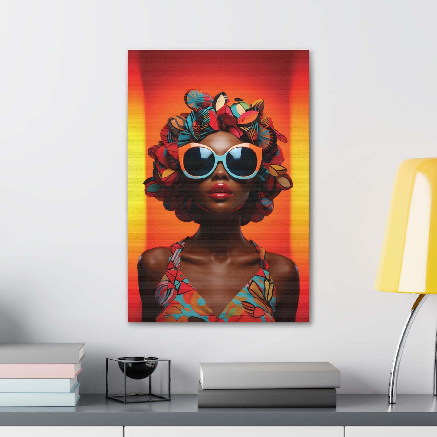 Bold Shades of Beauty (Zuri) - Canvas Print