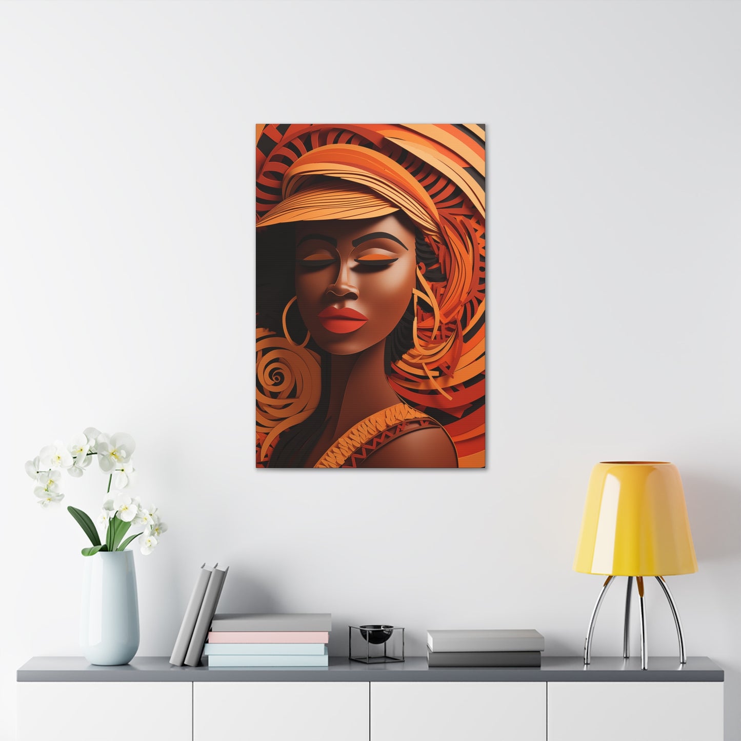 Copper Queens (Mona) - Canvas Print