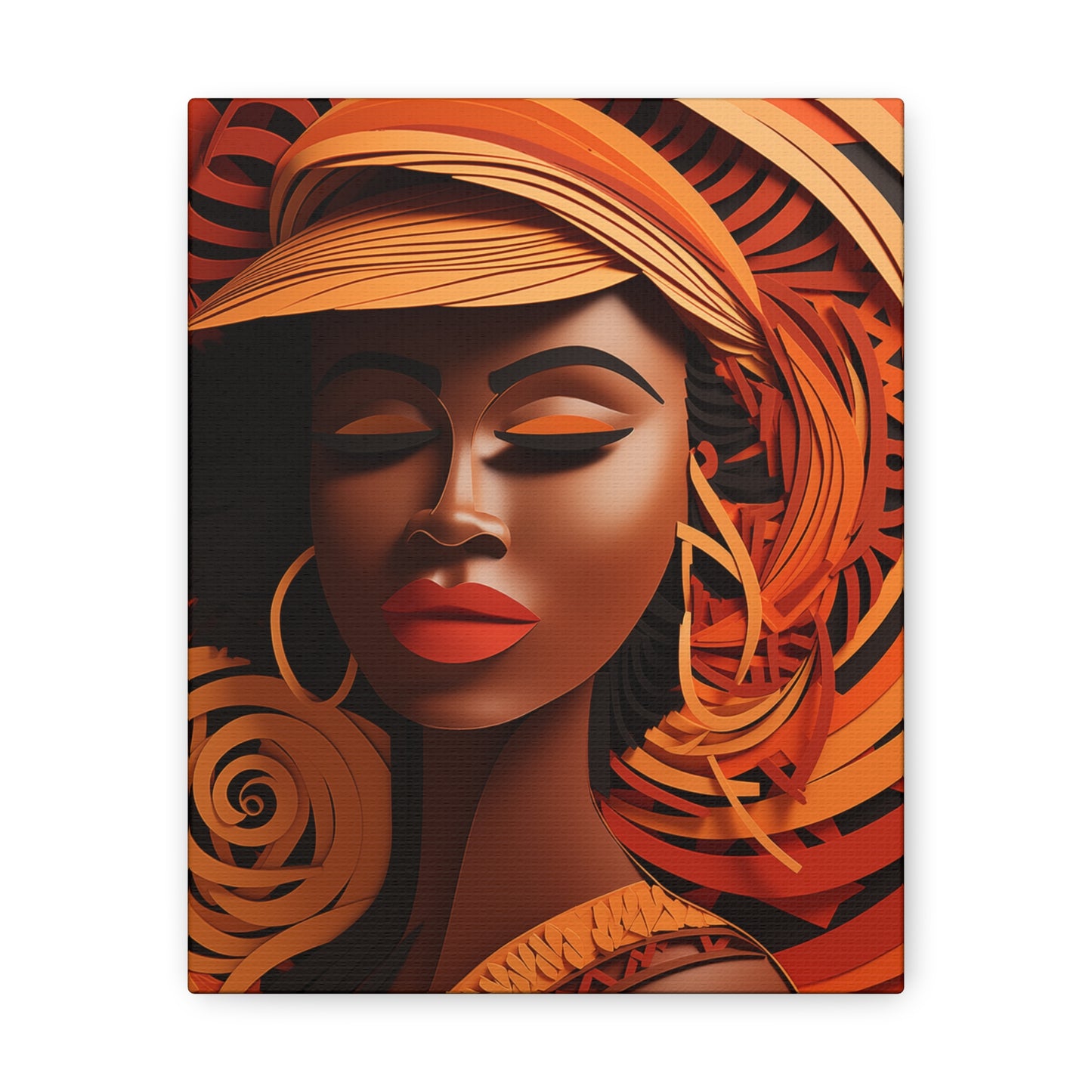 Copper Queens (Mona) - Canvas Print