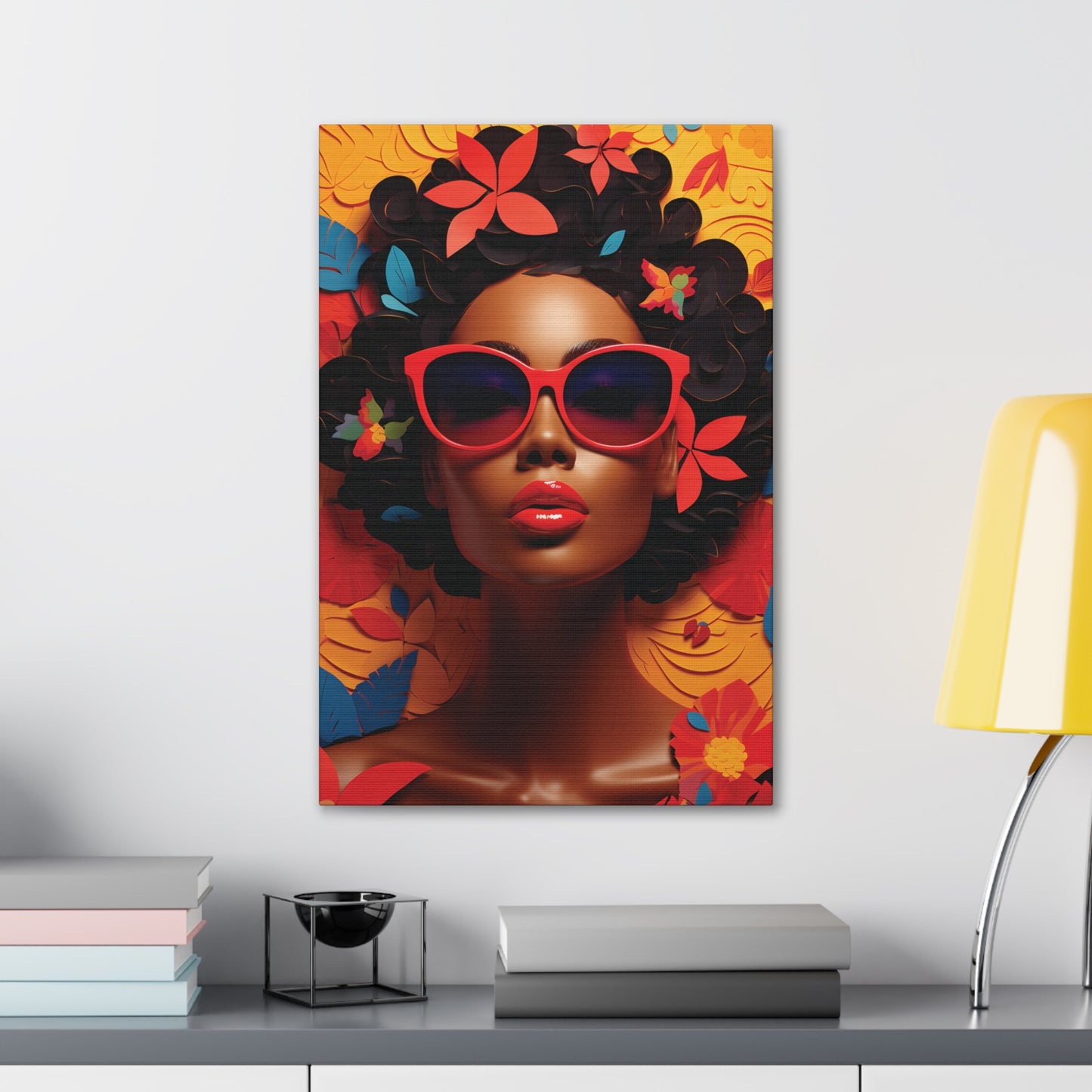 Bold Shades of Beauty (Maya) - Canvas Print