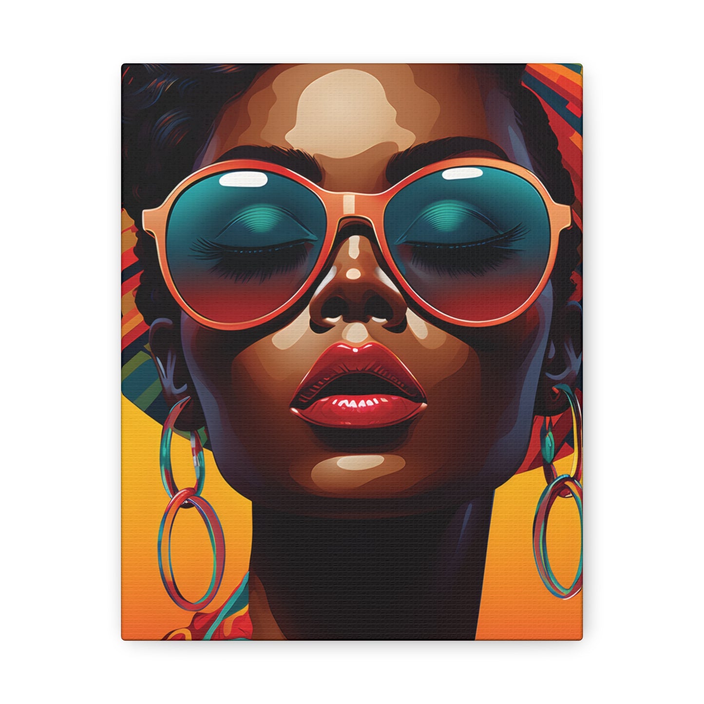 Kente Kouture (Lorraine) - Canvas Print