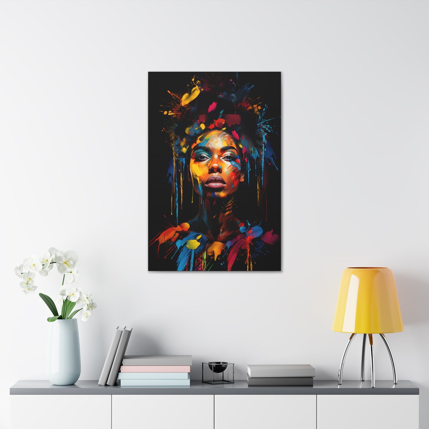 Splatter of Soul (Monet) - Canvas Print