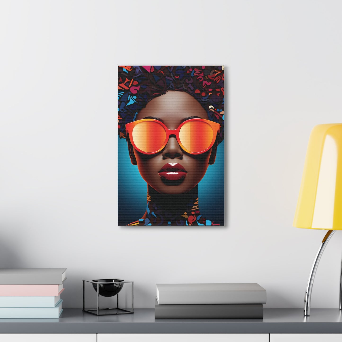 Bold Shades of Beauty (Monique) - Canvas Print