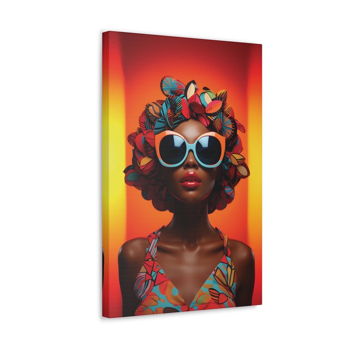 Bold Shades of Beauty (Zuri) - Canvas Print