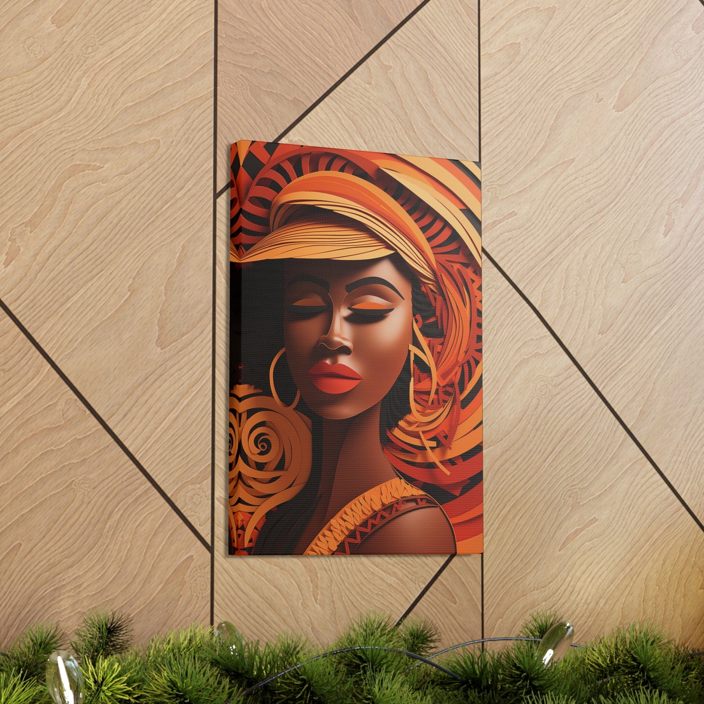 Copper Queens (Mona) - Canvas Print