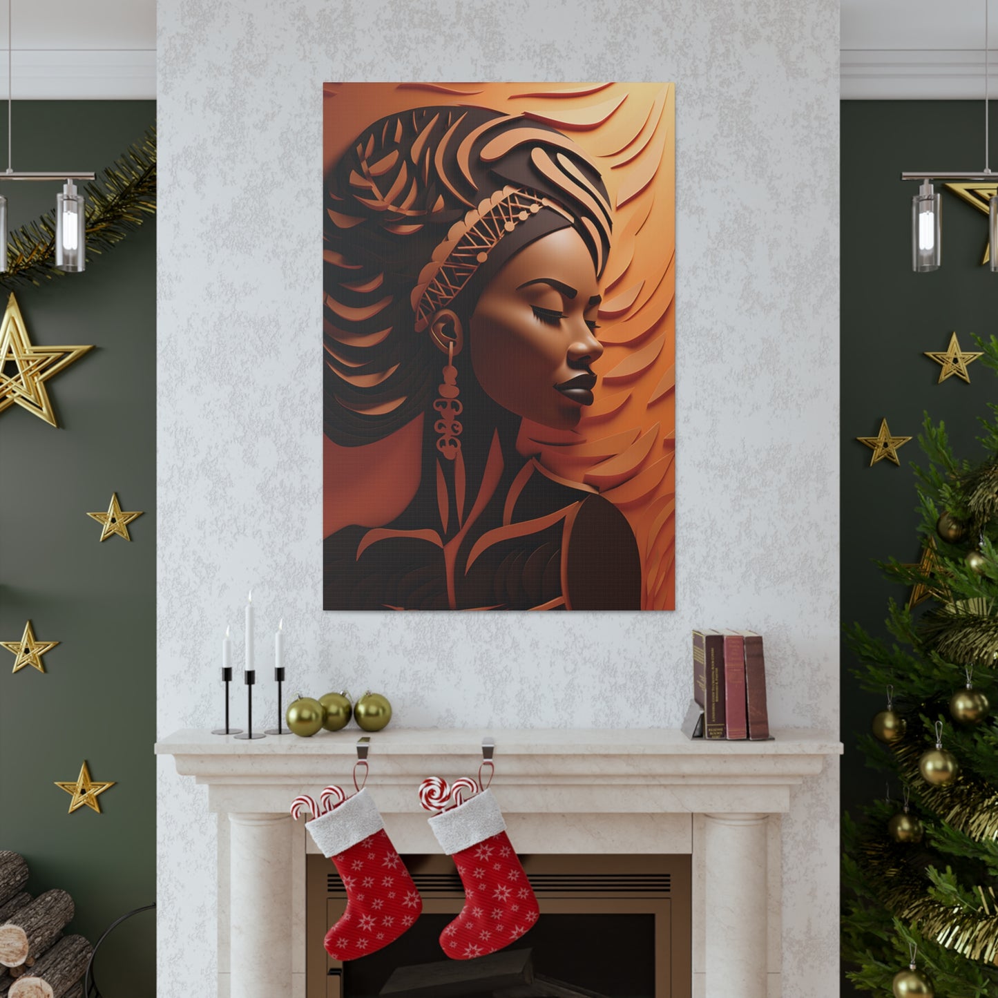 Copper Queens (Nia) - Canvas Print