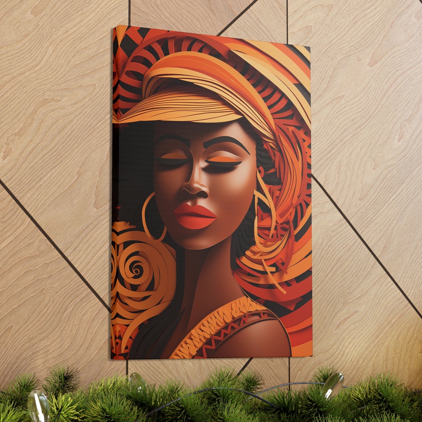 Copper Queens (Mona) - Canvas Print