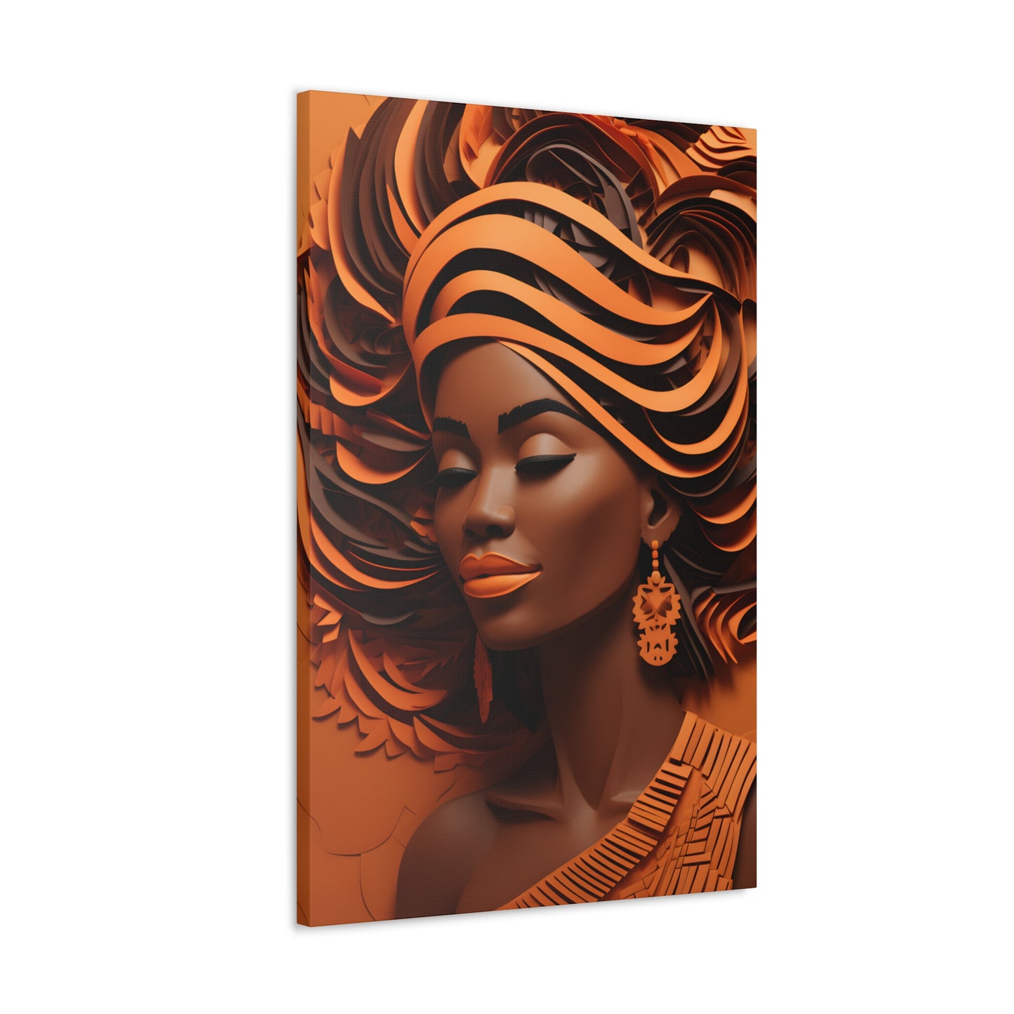 Copper Queens (Naomi) - Canvas Print