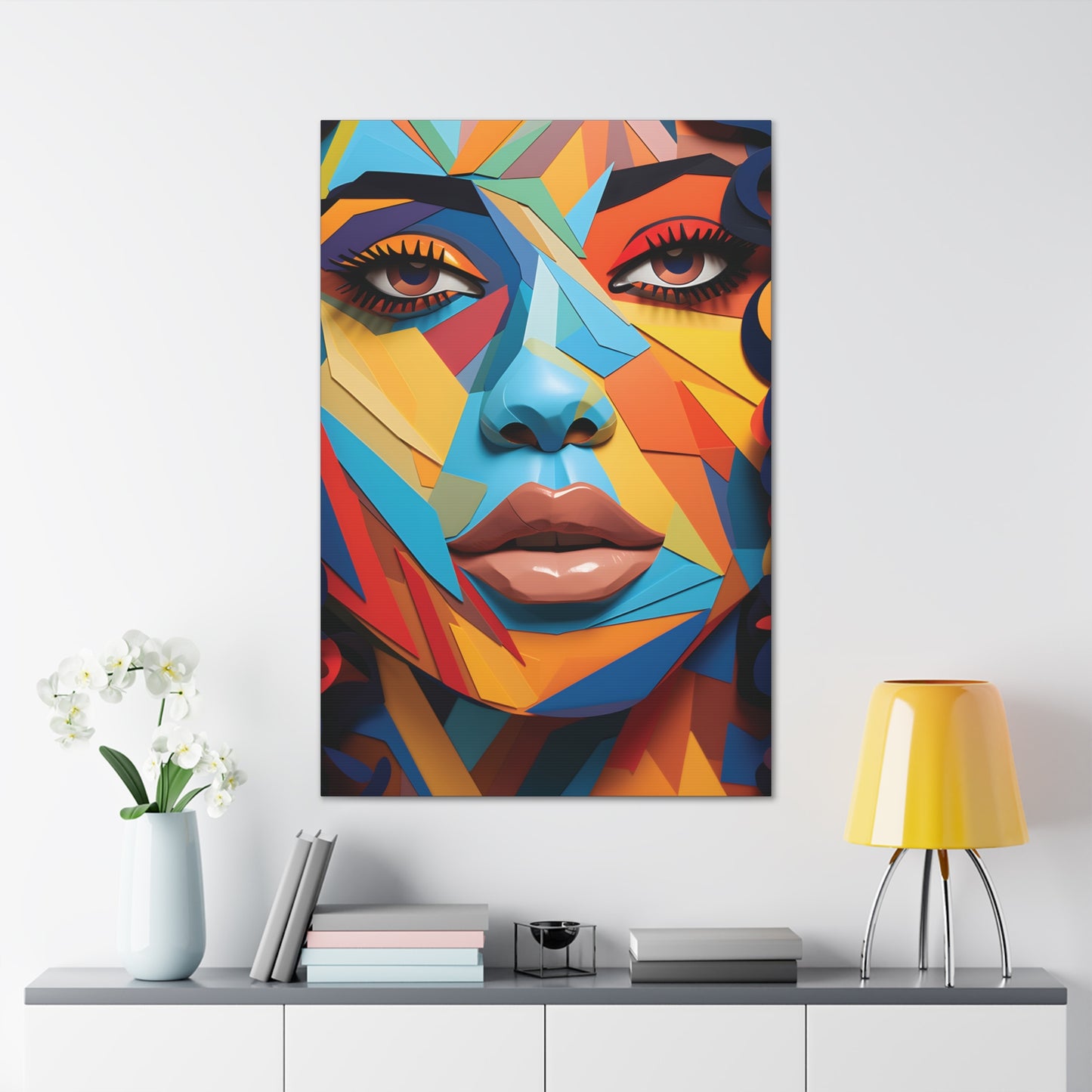 Melanated Mosaic (Whitney) - Canvas Print