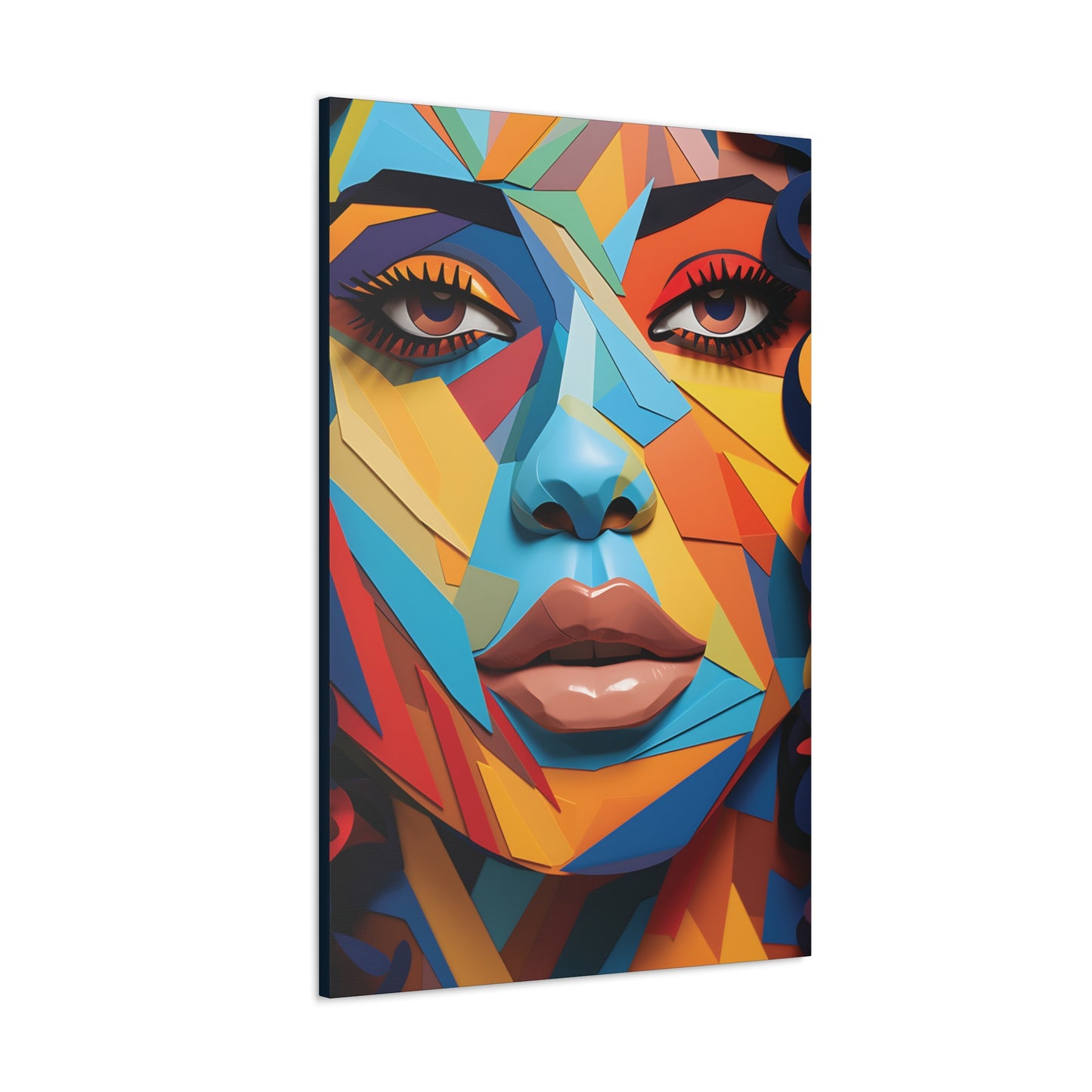 Melanated Mosaic (Whitney) - Canvas Print