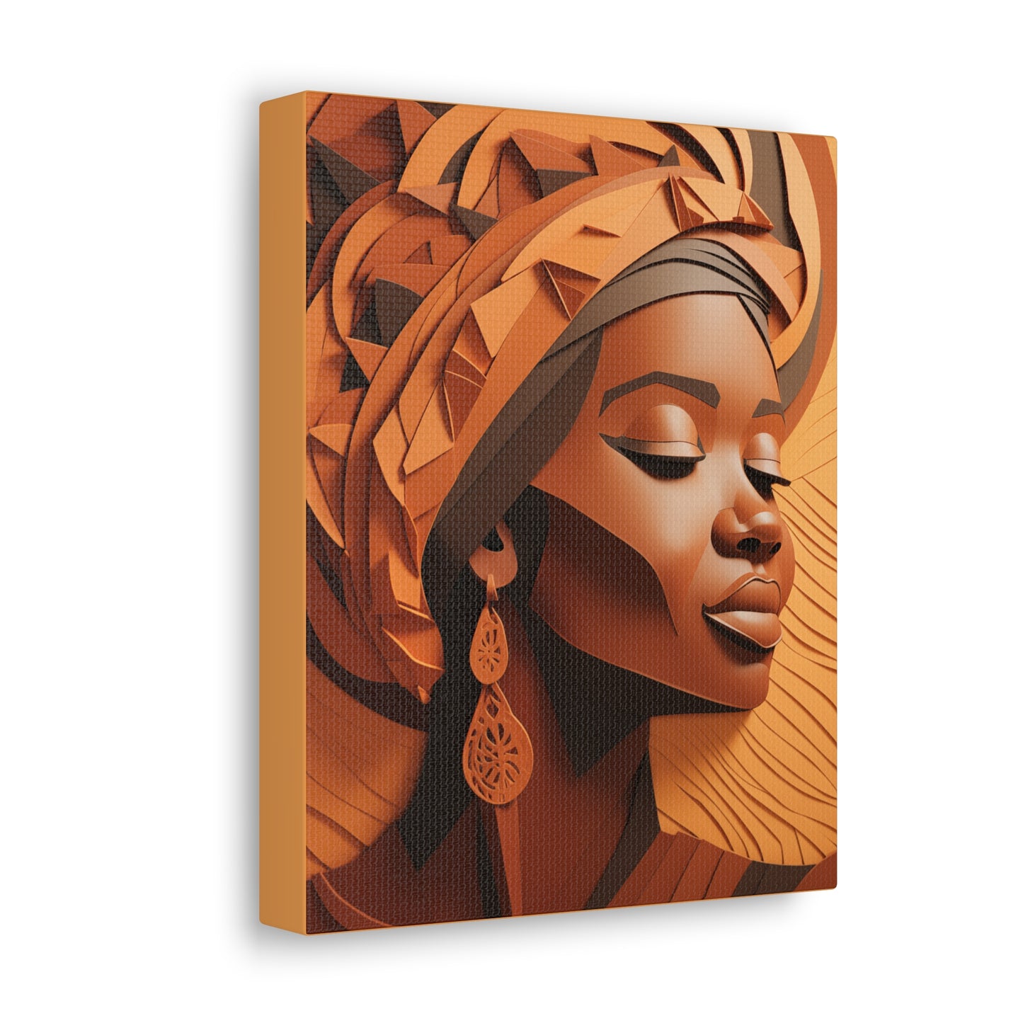 Copper Queens (Ebony) - Canvas Print