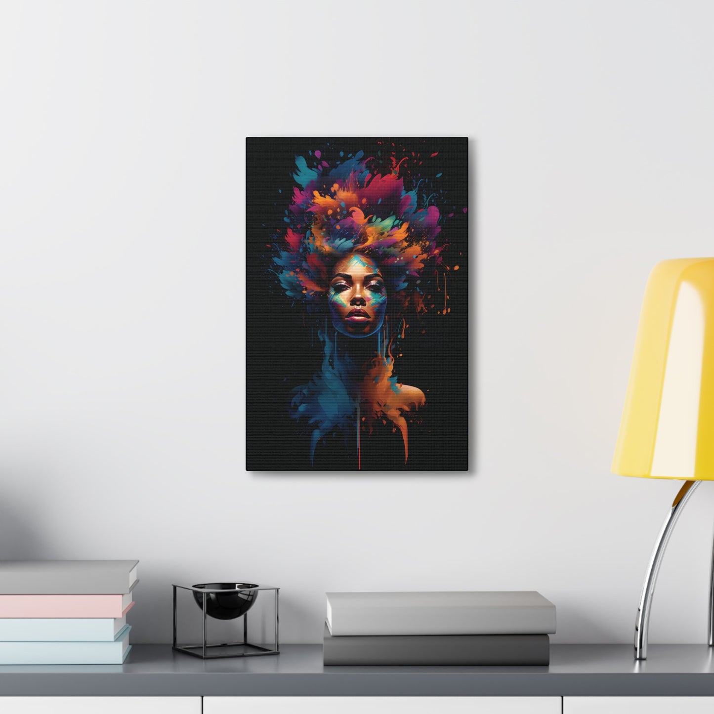 Splatter of Soul (Nyah) - Canvas Print