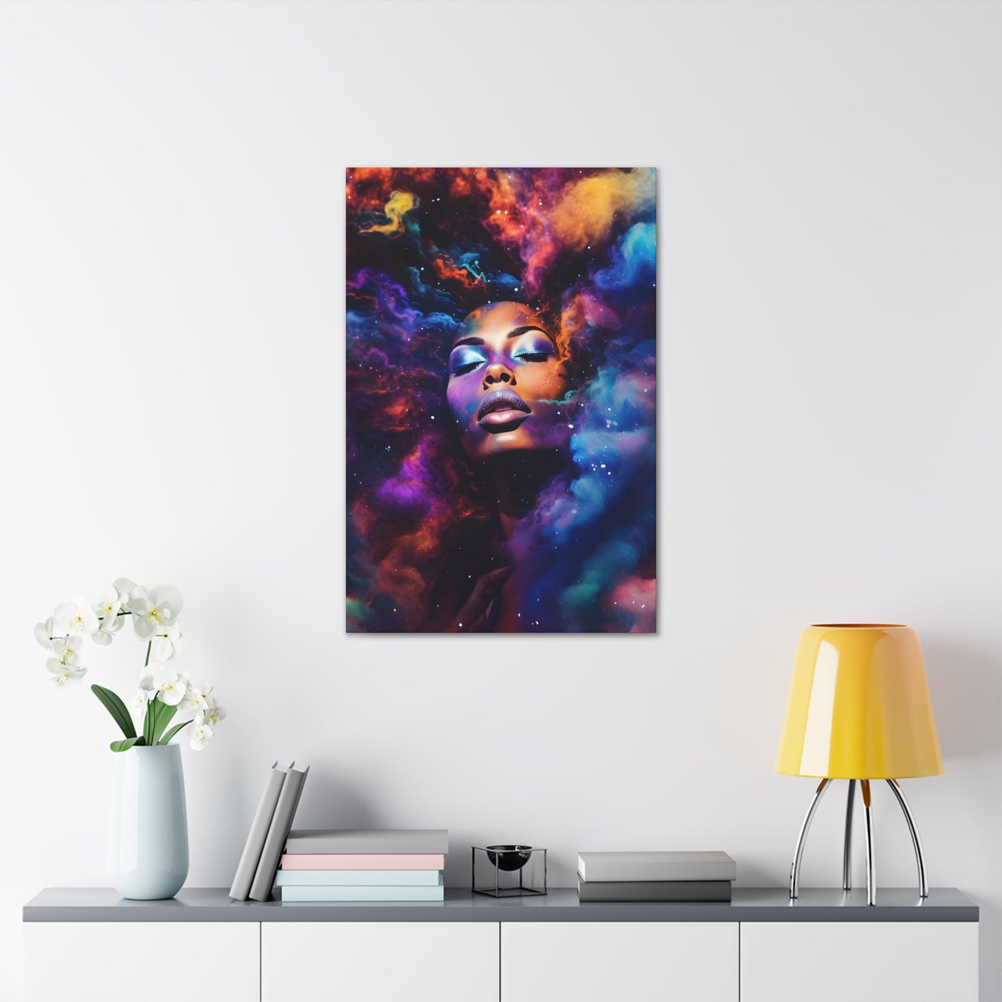 Cosmic Color & Cloudscapes (Astra)  - Canvas Print