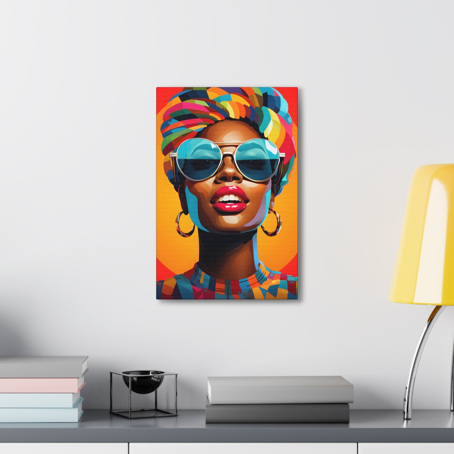 Kente Kouture (Camille)  - Canvas Print