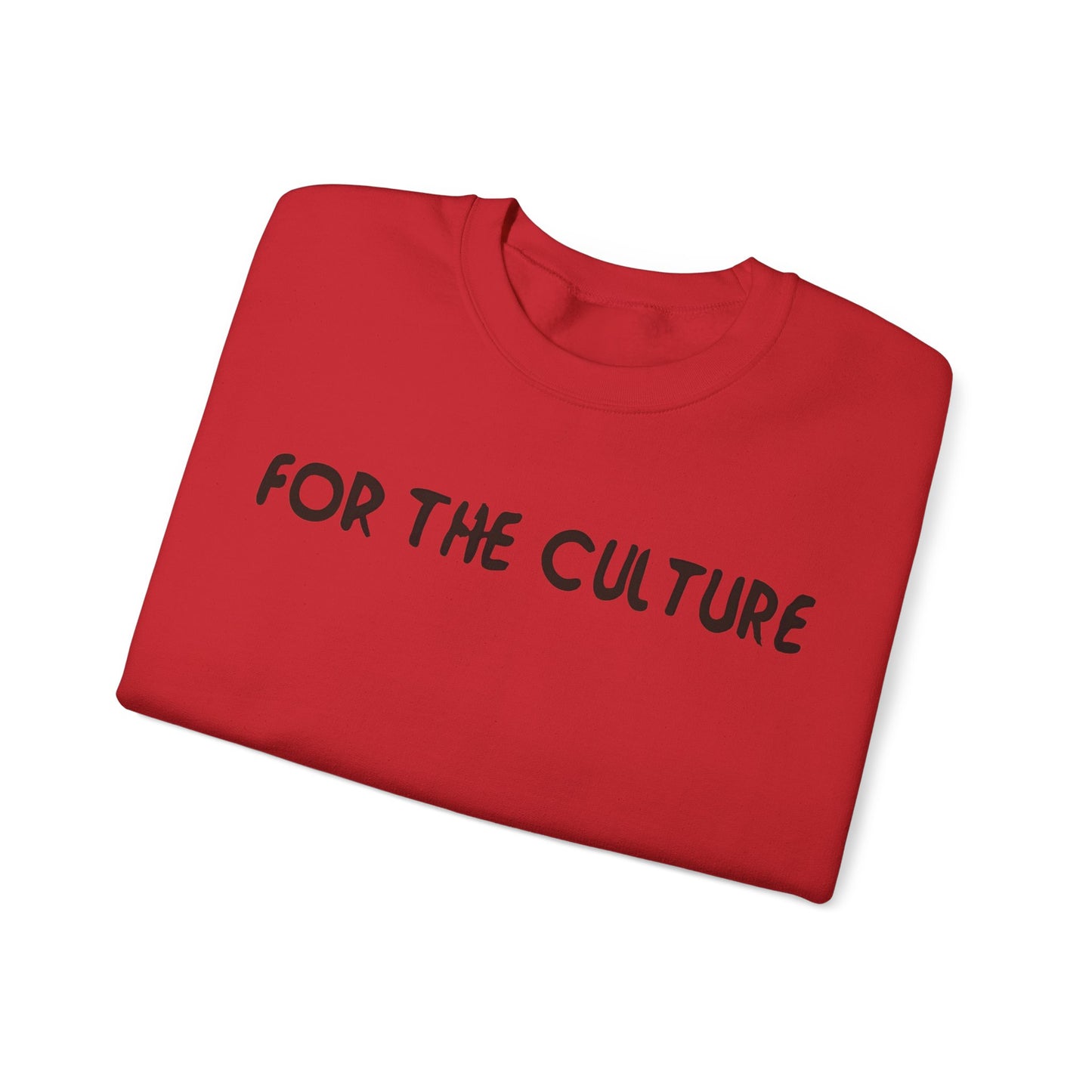 For The Culture (Black Text) - Crewneck Sweatshirt