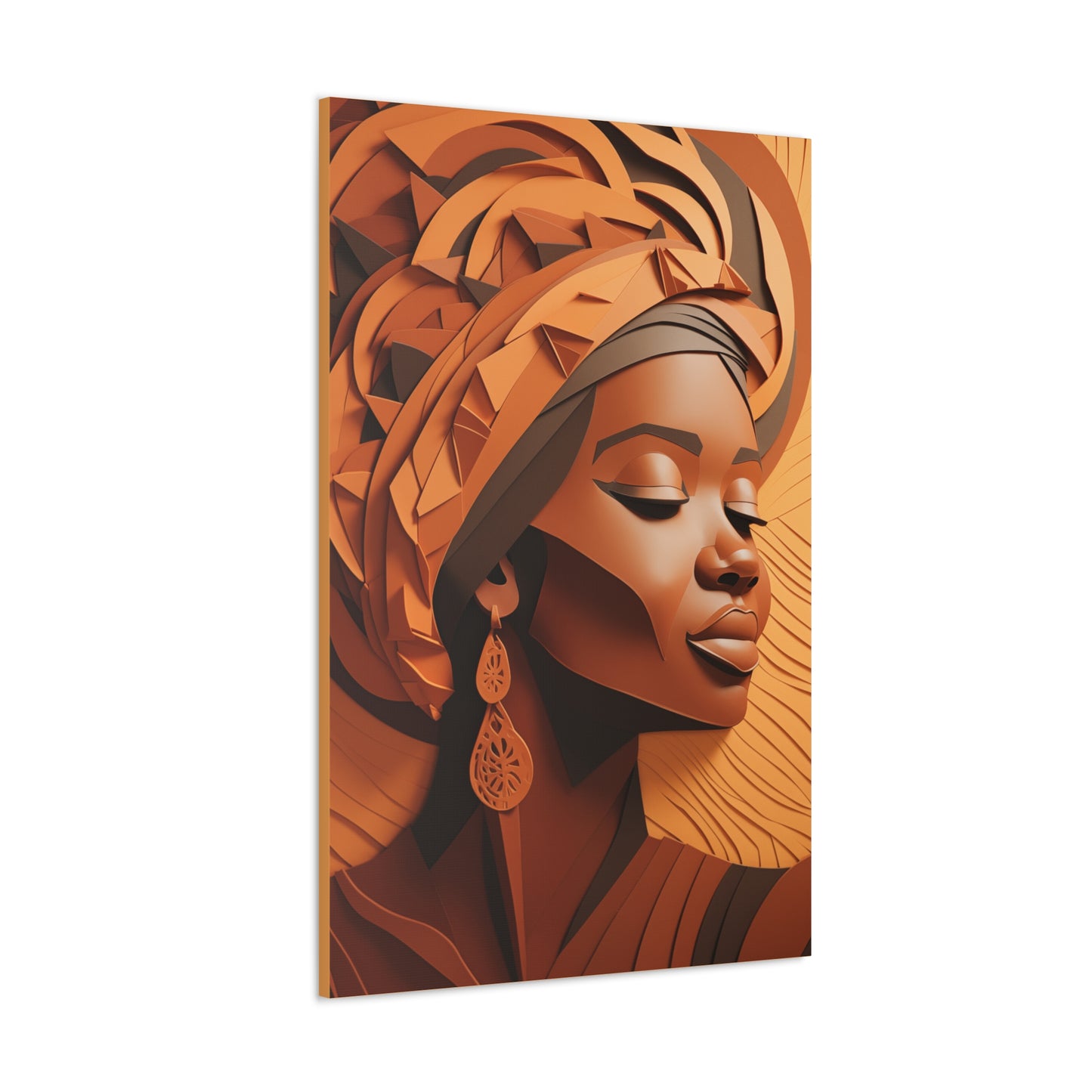 Copper Queens (Ebony) - Canvas Print