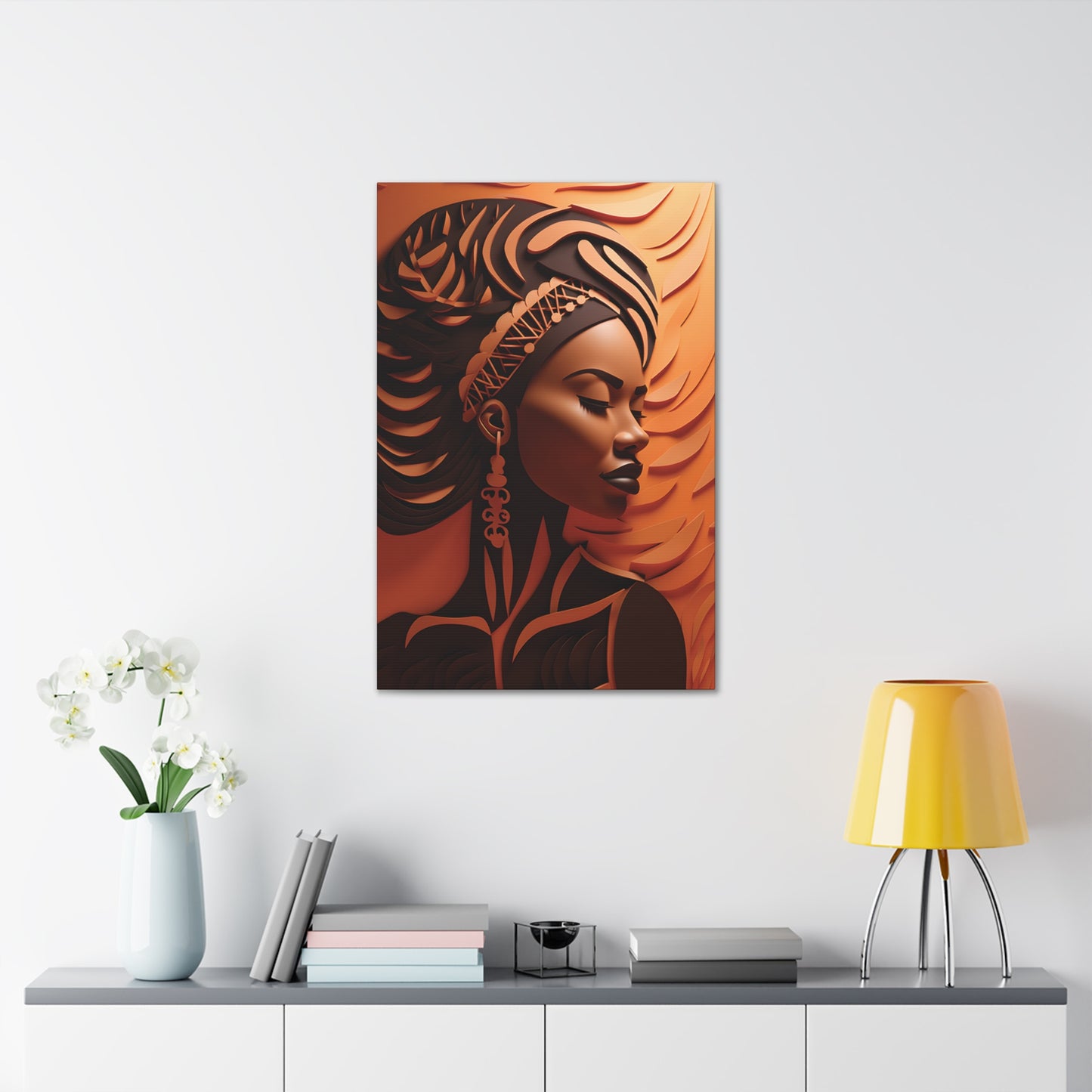 Copper Queens (Nia) - Canvas Print