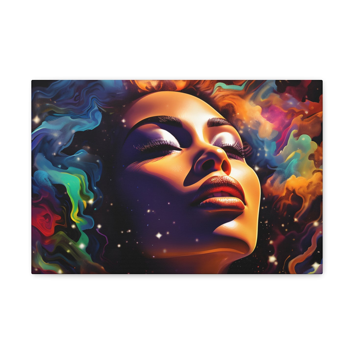 Cosmic Color & Cloudscapes (Lyrica)  - Canvas Print