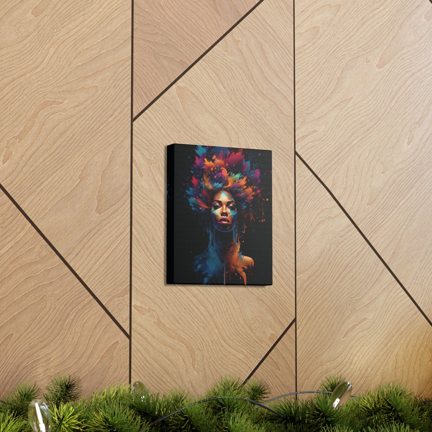 Splatter of Soul (Nyah) - Canvas Print